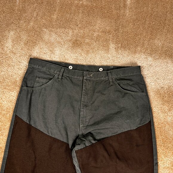 Vintage Wrangler Pro Gear Double Knee Hunting Outdoor Work Pants Men's 40 x 32 - Picture 3 of 10